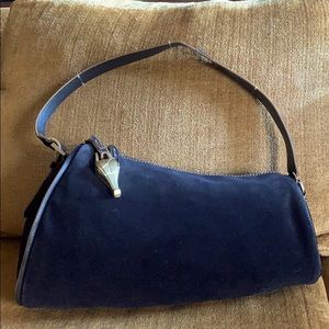Kieselstein-Cord “Crocodilehall” Suede Hobo Bag
